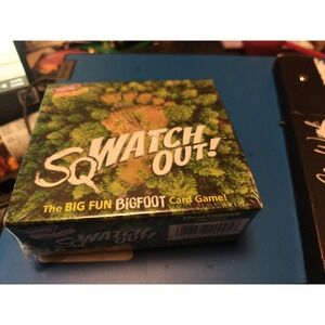 SqWatch OUT! Trend Enterprises Bigfoot Card Game Sealed
